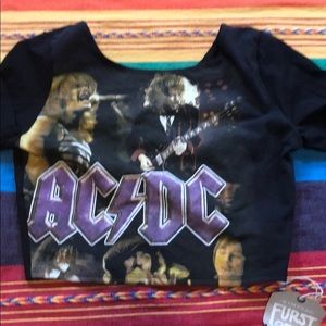 LF Tops - LF Furst of a Kind AC/DC crop LF Tops - LF Furst of a Kind AC/DC crop
